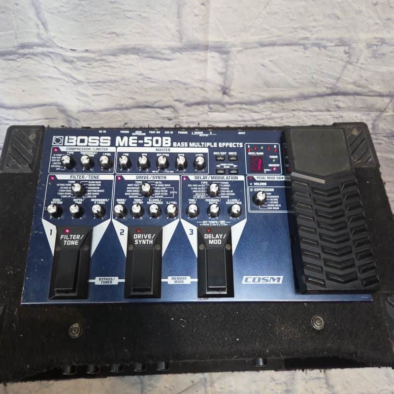 Boss ME-50B Bass Multiple Effects | Reverb