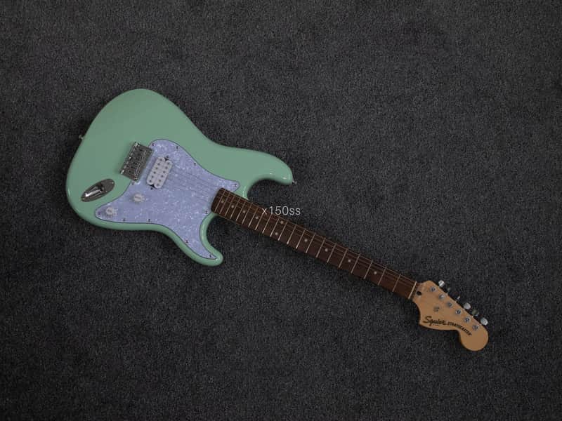 Fender Squier FSR Affinity Tom Delonge Blink 182 Inspired Spec Seafoam Green image 1