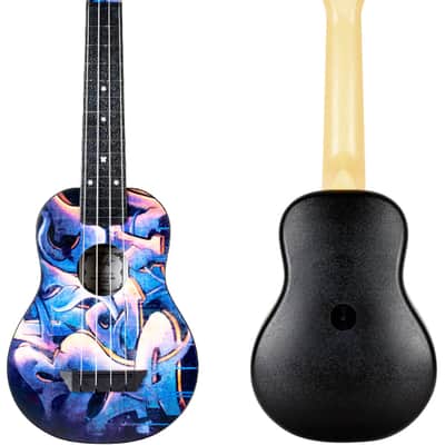 Flight TUS40 Graffiti Travel Soprano Ukulele New - Graffiti image 12