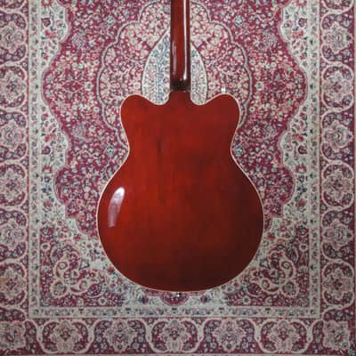 Gretsch G5422TDC Electromatic Hollow Body Double Cutaway with Black Top Filter'Tron Pickups and Bigsby - Walnut Stain image 2