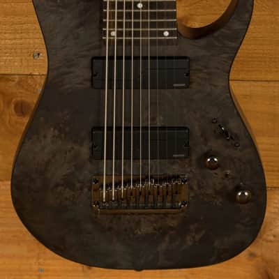 Ibanez RG9PB RG Series Axe Design Lab - Macassar Ebony - Transparent Grey Flat - 9-String image 9