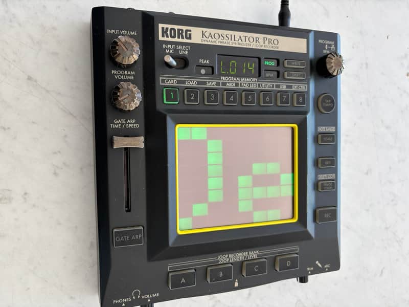 ジャンク品 KORG ループレコーダー KAOSSILATOR PRO Korg KAOSSILATOR PRO Dynamic Phrase Synthesizer/Loop KOPRO B&H