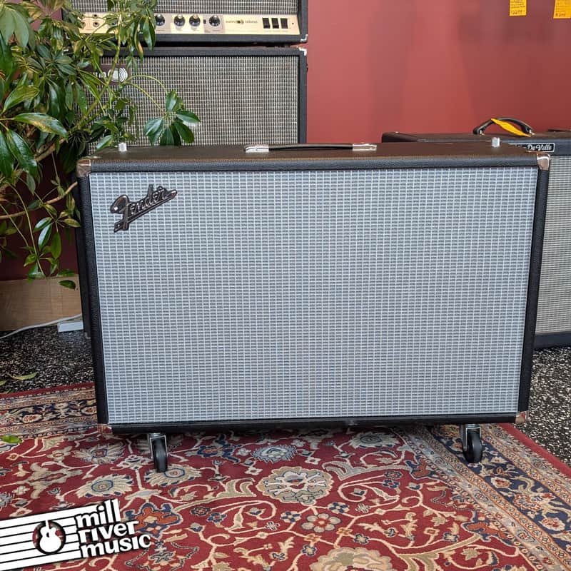 Mojotone USA 2x12" Cab Black Tolex w/ 2 EVM 12L's Rated at 8ohms wired in parallel *Very Good Condition* image 1