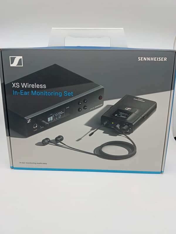 Sennheiser XSW-A IEM Set - Digital Band A 476-500MHz 2.4 GHz 2022 - Present - Black image 1