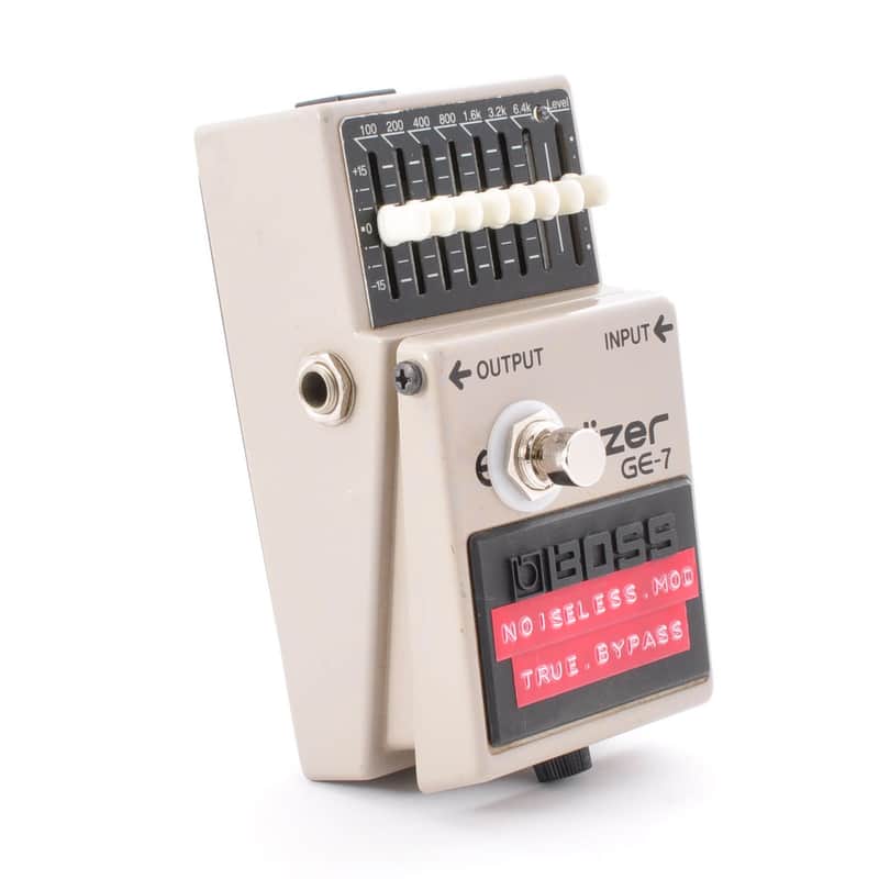 Boss GE-7 Modified True Bypass & Noiseless Equalizer Made In