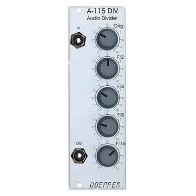 Doepfer A-115 Eurorack Audio Divider Module image 2