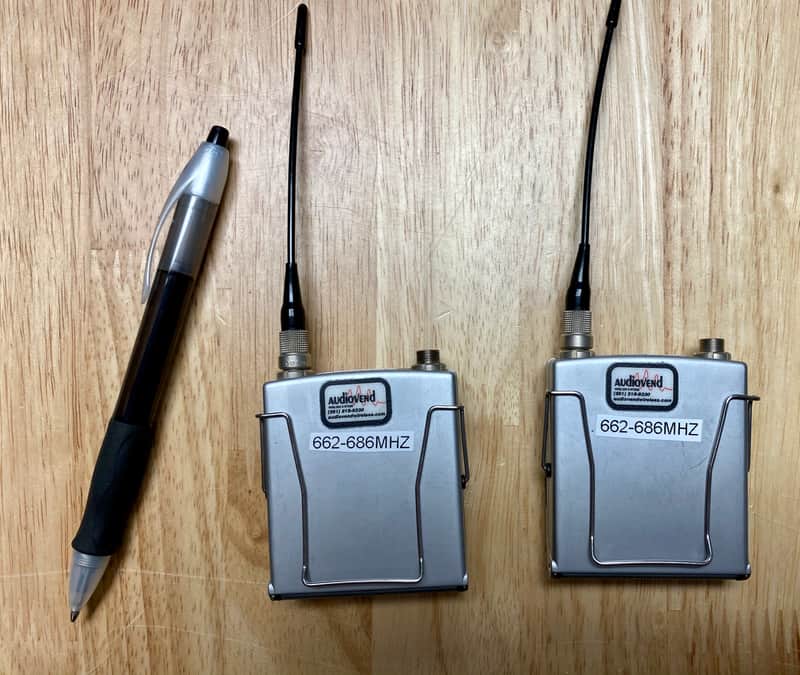 Sennheiser SK5012 - 662-686 body pack transmitters x2 *AUSTRALIA* image 1