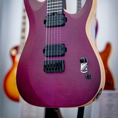 Schecter John Browne Signature Tao-6 2022 - Present - Satin Trans Purple image 6
