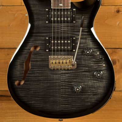 PRS SE Custom | Custom 24 Semi-Hollow Piezo - Charcoal image 1