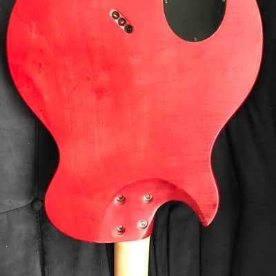 Wes Lambe 8GT 2013 - Novax-style Charlie Hunter 8 String Fanned Fret Dual Output Hollow Guitar/Bass image 10