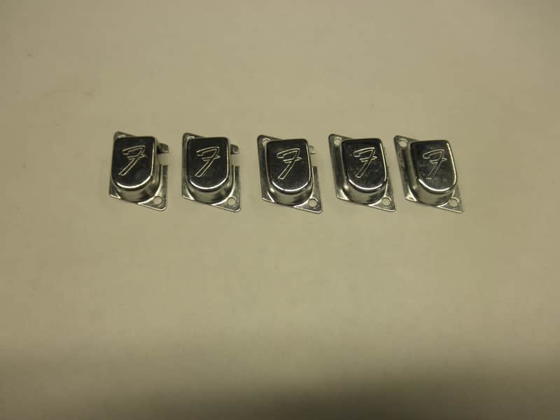 FENDER  F Tuners  Gear Cover, 5 Back Plates image 1