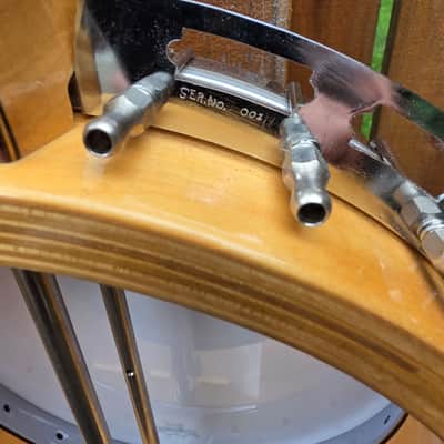 1975 Dean Shultis Handbuilt 5 String Banjo Great Player & Sound Original Case image 18