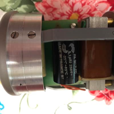 Skipper Wise's Blue U47 Microphone with EF86 Tube, Telefunken Body, Flight Case, PSU (U-47, U 47) image 7