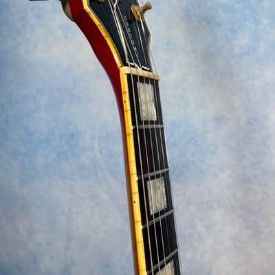Greco EG-500 Custom Cherry Sunburst Made in Japan, MIJ image 6