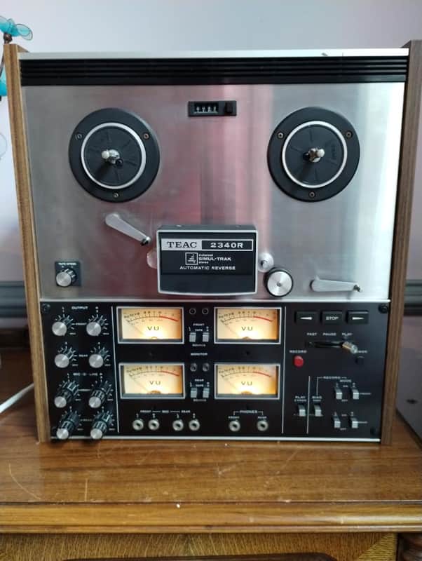 TEAC A 2340r to reel to reel, in very good condition serviced - 1970's image 1