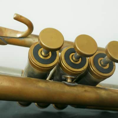 Used Monette MB-111 Bb Trumpet in Raw Brass image 11