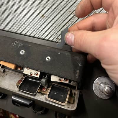 Denon 700 Reel To Reel Tape Recorder w 8089 Preamp Project 1950s image 12