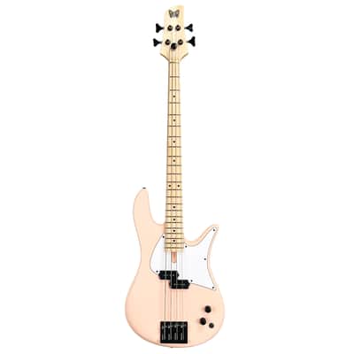 Fodera Monarch P Standard Classic 4-String Bass - Shell Pink image 2