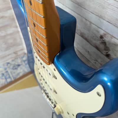 Used 1988 Fender American Vintage '57 Stratocaster  Lake Placid Blue image 8