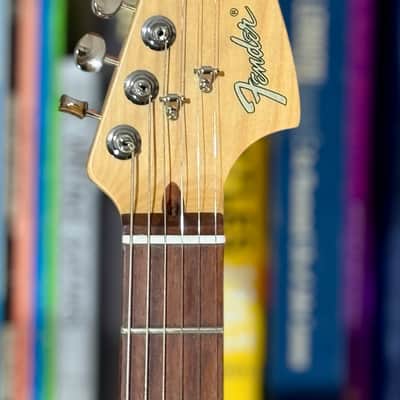 Beautiful 2021 Fender American Performer Jazzmaster, 3-Color Sunburst w/optional Plush Fender Case image 4