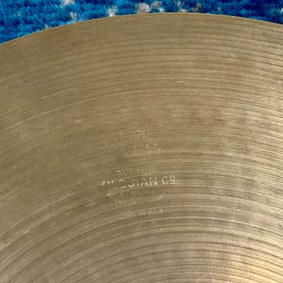 EARLY THIN 13” Zildjian A NEW BEAT Hihats 762g 1116g image 3