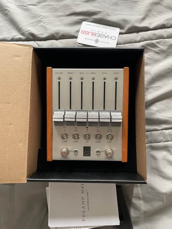 Chase Bliss Audio Automatone MKII Preamp 2020 - 2024 - SIlver image 1