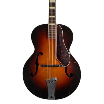 1955 Gretsch Synchromatic Archtop Model 6014 (aka Corsair) Sunburst image 7