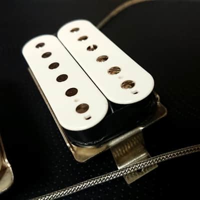 Humbucker PAF Pickups 1958 -59 VINTAGE Bone WHITE Fits Gibson LP SG Les Paul Hand Crafted Q pickups image 5