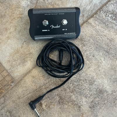 Fender 008-0997-000 MS2 Mustang Amp 2-Button Footswitch with 1/4" Jack 2010s - Black image 1