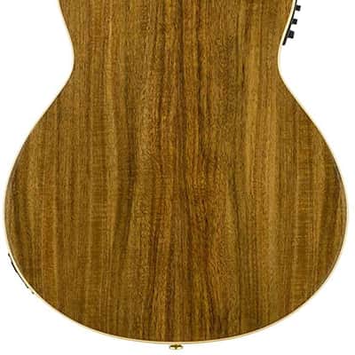 Traveler Guitar Redlands Concert 6 String Acoustic-Electric Guitar, Right, Koa (RC KE) image 2