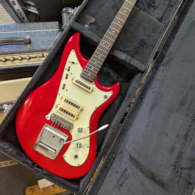 Yamaha SG-3 1966 - Coral Red image 2