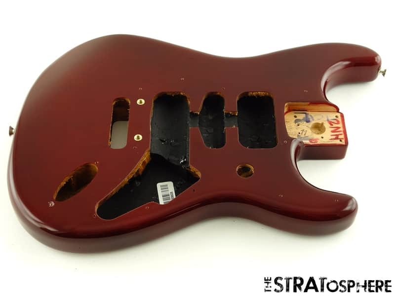 Fender Player II Strat Series BODY Chambered Mahogany Trans | Reverb