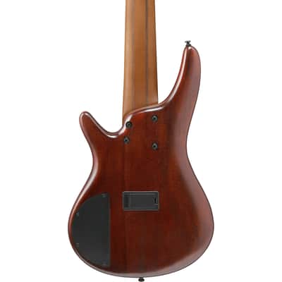Ibanez SR506A SR Standard 6-String Electric Bass - Mahogany Brown Burst image 9