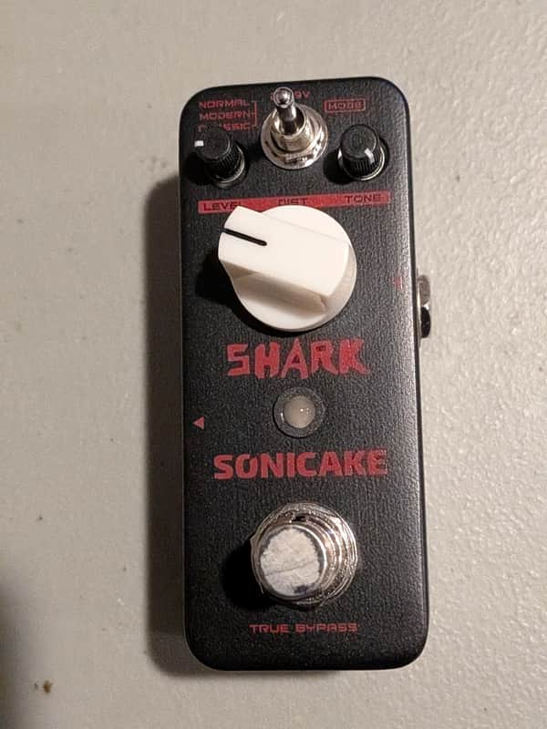 Sonicake Shark Higain Classic British Stack Crunch High Gain Distortion Pedals image 1
