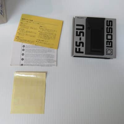 Boss FS-5U Non-latching Footswitch 2007 - Present - Gray image 8