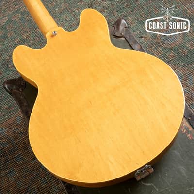 1990 Epiphone Casino Natural Pre-Elitist made in Japan w/ Bigsby image 9