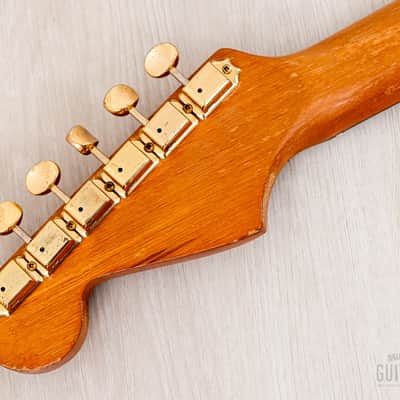 1987 Fender Custom Shop American Vintage '62 Stratocaster Blonde Mary Kaye w/ Gold Hardware, Case image 5