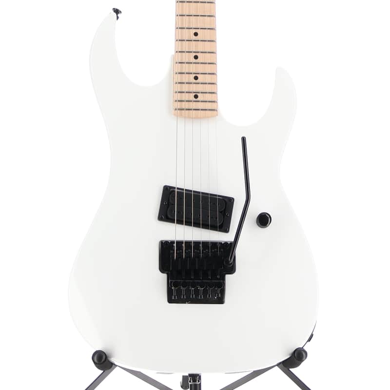 BC Rich Legacy Gunslinger Retro II with Floyd Rose - White (SR) (50947) image 1