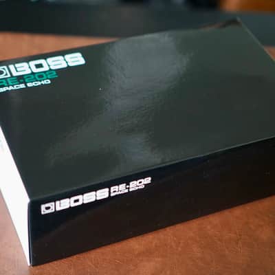 BRAND NEW Boss RE-202 Space Echo 2022 Black / Green image 1