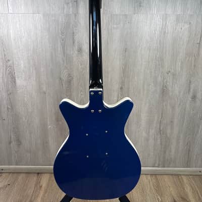 Danelectro 59M NOS+ Metalflake 60th Anniversary 2019 - Present - Blue Metalflake image 4