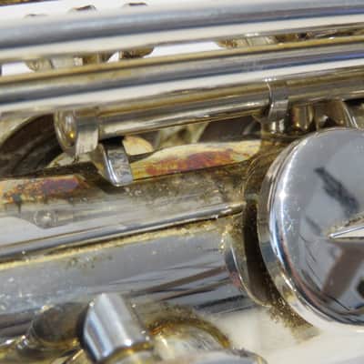 Selmer La Voix II SAS-280RS Silver Plated Alto Saxophone with Case image 12