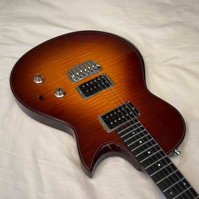 2007 Taylor SB1 Standard Electric Guitar - Flame Maple Top - Made in USA - Aged Cherry Sunburst - Free Pro Setup image 3