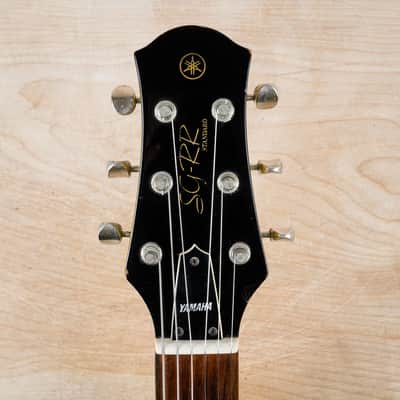 Yamaha SG-RR Standard MIJ 1989 Lime de Mahogany Yellow Vintage Japan P-90 PUs w/ Bag image 19