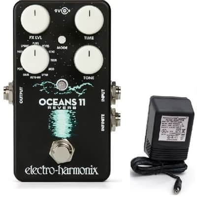 New Electro-Harmonix EHX Oceans 11 Reverb Guitar Effects Pedal image 1