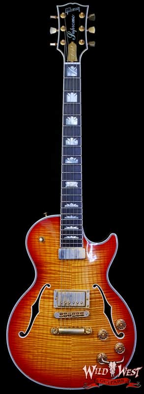 2014 Gibson 120th Anniversary Les Paul Supreme Flame Maple Top & Back Mahogany Middle Sunburst 8.40 LBS image 1
