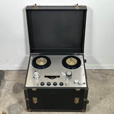 Ampex 351-2 Reel To Reel Transport Magnetic Tape Recorder w/ Original Case image 2