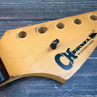 90s Charvel CST Stratocaster Neck Regular Scale 22F Made in Japan as is image 4