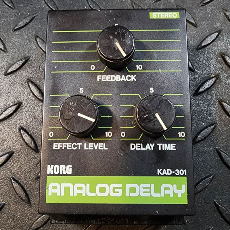 KORG KAD-301 Stereo Analog Delay Module for PME-40X Multi Effects System 1980's Vintage image 1