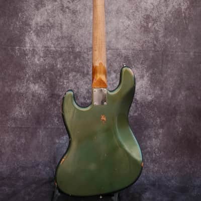 Byzantine J Bass 2026 - Nitro lacquer Sherwood green relic image 14