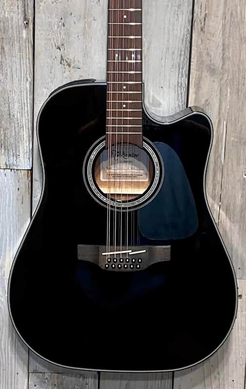 New Takamine GD30CE-12 BLK G30 Series 12-String Dreadnought Cutaway Acoustic/Electric Guitar - Gloss Black, Help Support Small Business, Shop Here! image 1